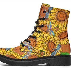 Yes We Vibe Sunflower Boots